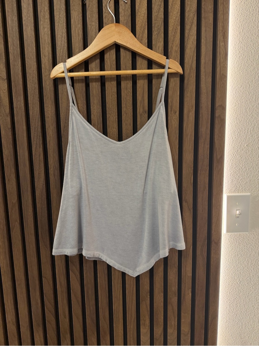 Soft & Sexy Women's Spaghetti Strap Tank Top - Grey